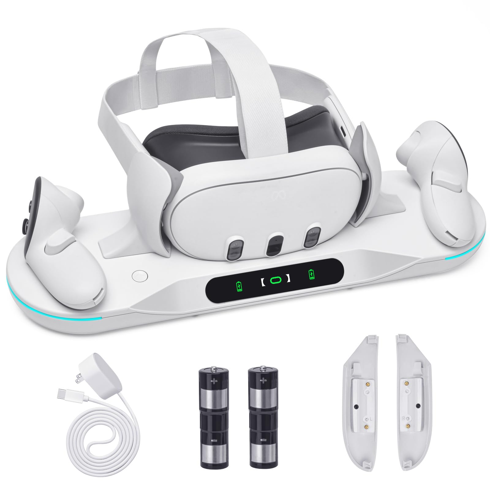Amazon.com: Charging Dock for Meta Quest 3, Auto-Clamping VR